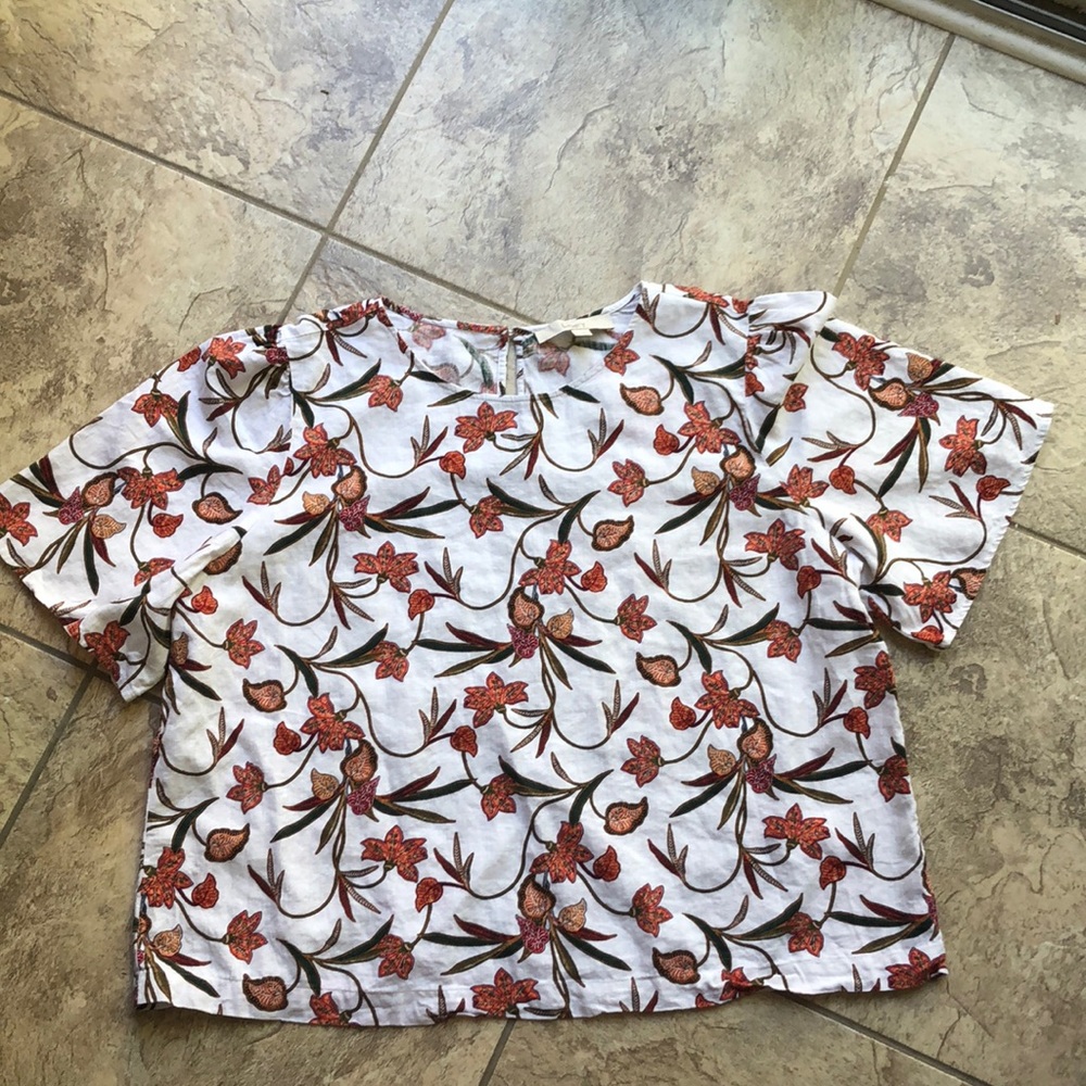 Women’s LOFT Floral Blouse